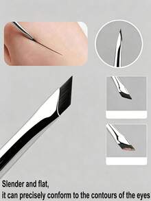 14/5/1pc Precision Eye Makeup Brush Set, Soft Fiber Angled Eyebrow Brush And Ultra-Fine Eyeliner Brush, Multi-Purpose For Eyebrow Filling, Winged Eyeliner And Eyeshadow, Portable Compact Makeup Tool, Create Charming Eye Makeup, Ideal Travel Gift For Women And Girls - Multicolor - View 6