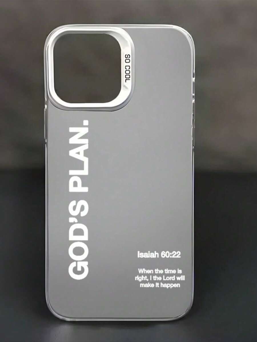 Christ Isaiah Case For IPhone 16PROMAX/16PLUS/16PRO/16/15PROMAX/15PLUS/15PRO/15/14PROMAX/14PLUS/14PRO/14/13PROMAX/13PRO/13/12PROMAX/12PRO/12/11Promax/11Pro/11/Xsmax Gift Phone Case - 銀色 - 查看 1