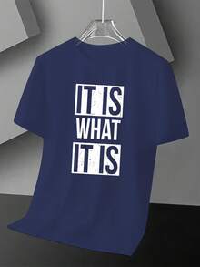 Super Attitude!"That's It"Personalized Printed Short Sleeves T Shirt - 白色 - 查看 7