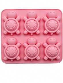 Cute 3D Pink Turtle Silicone Ice Mold, Multi-Functional Home Baking Mold. Refrigerator Ice Tray, Suitable For Home, Bar, Club, Whiskey, Party And Gift, Mini Ice Cube Mold, Kitchen Accessories, Home Goods, Baking, Kitchen, Teacher Gift - Turtle Mold - View 14