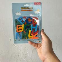 26 chiếc nam châm tủ lạnh hình chữ cái màu sắc ngẫu nhiên quà tặng tốt nhất - Nhiều màu - Xem 9