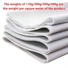 19.69 Inch/19.69 Inch Single-Sided Fusible Lining Non-Woven Backing, Quilt Stabilizer - Perfect For Home Decor, Compatible With Sewing Machines And Steam Irons, Great For Beginners (Multiple Thicknesses Available) - one-size - View 3