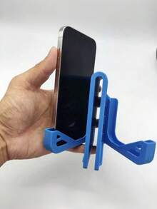 Adjustable Angle Tennis Net Camera Mount, Tennis Self-Correction Action, 3D Printed, Portable Foldable Phone Camera Stand, Dual-Sided Shooting Prop, Portable Minimalist, Record Your Sports Highlights, Easy To Use And View, Suitable For Athletes And Spectators Sports Field Accessory - Multicolor - View 5