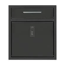 RibasuBB Wall Mounted Mailbox With Combination Lock, Large Capacity, Secure Metal Mail Box, Black - Default - View 3