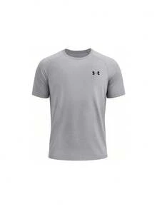 Under Armour [Bundle] Venture Daze Tech 2.0 Men's Sports Short Sleeve Grey X 2 - SteelLightHeather/Black-036 - View 2