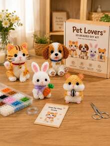Mini 3D Animal Beads Set Animal Beads Kit 9RL6 - Pet Lovers - View 13