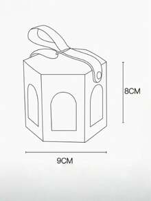 1 Set Rotating Candy Box, Paper Gift Box, Empty Box, Suitable For Weddings, Birthdays, Anniversaries And Parties, Various Design And Decoration Needs - Gift Box - View 5