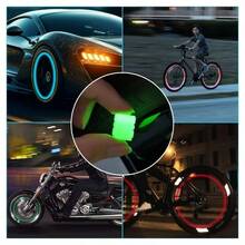 6pcs Brake Lever Modification Kit: Anti-Slip Shock-Absorbing Brake Lever Protective Cover + M7 Brake Adjustment Screw + Glowing Cap, Suitable For Mountain Bikes And Road Bikes. - Multicolor - View 11