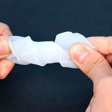DIY Heart Candle Mold - 5-Cavity Silicone For Aromatherapy, Plaster & Resin Crafts - Home Decor Ornament Making Tool - White - View 9