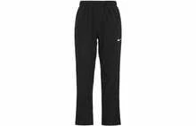 Nike Dri-Fit Logo 印花休闲宽松速干针织运动裤，男款，黑色 - 黑色 - 查看 17