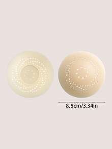 New Solid Nipple Covers, Multi-Pore Breathable Solid Breast Pads, Invisible Seamless Comfortable Nipple Covers, Suitable For Various Occasions And Daily Wear - Multicolor - View 8