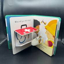Cardboard, Foldable Inner Pages, Family Beginner English , Cognitive Enlightenment, Language Development, Perfect For Halloween, Christmas Gift - Multicolor - View 7