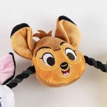 Hello Kitty Cerdá 迪士尼獅子王狗狗潔齒繩，寵物適用 - 咀嚼玩具，配有辛巴、娜娜和丁滿三個毛絨玩具，經久耐用，有助於口腔衛生，均碼，多色可選，適合玩耍和訓練 - 選項 4 - 查看 5