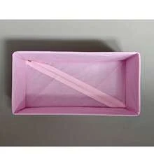 1个/6个装可折叠布艺收纳盒，粉色少女风，适用于衣柜、梳妆台、抽屉，可收纳内衣和化妆品，是家居、房间、卧室装饰的理想之选，尤其适合秋季和节假日，有助于整理家居用品。 - 藕粉色 - 查看 18