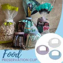 Plastic Bag Sealer Clamp For Home Use, Food Storage Clips, Safety, Moisture Proof, Kitchen Essential Sealers - A - View 3