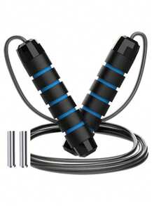 Bearing Jump Rope, Non-Slip Soft Handle, PVC Steel Wire, Portable Fitness Jump Rope, Suitable For Adults And Children - Multicolor - View 12