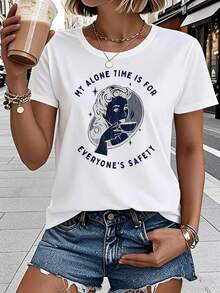 Women T-Shirts - White - View 1