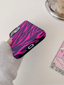 Capa de Telefone Personalizada Vintage com Estampa de Leopardo, Zebra e Camuflagem de Filme Compatível com iPhone 17 Pro Max Apple 16/15/14/13/12/11/AIR Estilo de Rua Ultra-Fina Recorte Preciso Cobertura Total Resistente ao Desgaste À Prova de Choque Capa Rígida - Multicolorido - Visão 3