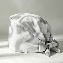 1 pieza Gorro quirúrgico ajustable con patrón degradado de espuma para mujer, talla única, absorbente de sudor, banda elástica, adecuado para salón de belleza, hospital de mascotas, médico, enfermera, trabajo de saneamiento y limpieza - Colores degradados - Ver 12