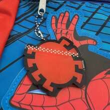 Cerdá SPIDERMAN 蜘蛛人男童書包 - 漫威官方授權產品，耐用聚酯材質，雙拉鍊設計，網狀側袋，紅藍配色，均碼，適合上學和返校季使用 - 選項 1 - 查看 6