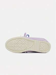 Converse 女款 Chuck Taylor SEASONAL 帆布低筒運動鞋 A18338C - 淡紫色 - 查看 5