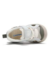 mini bala Children's Closed-Toe Sports Sandals, Breathable Lightweight Summer Outdoor Shoes, Unisex, Non-Slip Walking Beach Adventure Sandals - Gray Green Tone - View 6