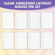 Pen Control Practice Workbook, Handwriting Practice Book, Improve Writing Skills Through Fun Pen Control Training, Help Develop Focus And Fine Motor Skills, Suitable For Daily Learning And Entertainment - Pen Control Practice Book - View 4