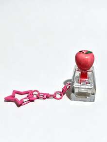 Creative Single-Key Simulated Fruit Keychain, With Cute Cartoon Designs. A Gift Accessory For Friends. - Multicolor - View 8