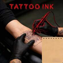Tattoo Practice Skin Book A5 10 Sheets 1mm Thick Double-Sided Blank Silicone Simulation Skin, Professional Tattoo Training Skin, Suitable For Tattoo Machine Practice, Beginner Tattoo Supplies - Multicolor - View 6