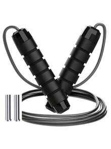 Bearing Jump Rope, Non-Slip Soft Handle, PVC Steel Wire, Portable Fitness Jump Rope, Suitable For Adults And Children - Multicolor - View 9