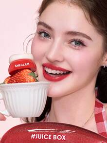 SHEGLAM [3Pcs] Strawberry Lippies Bundle Set Brand Beauty Cosmetic Makeup For Women And Girls - Juice Box+Ambrosia - View 7