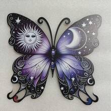 Acrylic Butterfly Wall Decor, Suitable For Outdoor Garden, Yard, Patio, Porch, Fence And More. Perfect Gift For Family And Friends, Ideal For Housewarming, Mother's Day And Other Occasions. - Sun Moon Butterfly - View 7