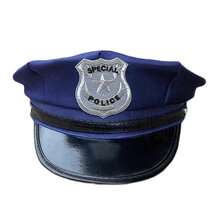 1pc Holiday Party Police Hat, Halloween Decoration Hat Prop - Multicolor - View 9