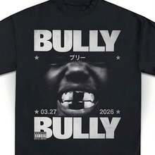 KanyeS WestS Bully Graphic Tee, Unisex-Shirt, Hop Music, Colorized Bully Album Cover - Black - View 1