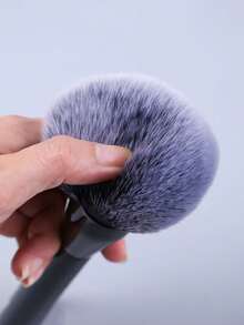 Extra-Large Powder Brush For Makeup, Soft-Hair Powder, Setting Powder Compact, Highlight Powder Brush, Blush Brush, Beauty Tools - Multicolor - View 3