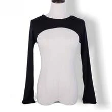 2pcs Summer Versatile Solid Color Shoulder Sleeve Covers, Comfortable Fitted Short Bolero Fake Collar, Office Wear Or Campus Style Fashionable Elegant Sleeve Collar, Black, Long Sleeve, Suitable For Daily Wear - Raglan Sleeve Two-pack - View 10