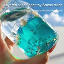 1pc 3D Cube Squishy Toy, Realistic Magic Cube Stress Relief Squeeze Toy, Soft Slow Rising Sensory Fidget Toy, Infinite Decompression Toy, Cute Desk Decor Gift For Teens & Adults - 彩色 - 查看 4