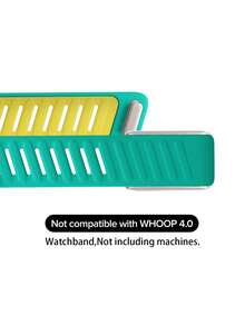 5.0/MG SportFlex – ECG Wristband, Soft Touch Silicone, Waterproof And Sweat-Resistant, Compatible With 5.0 - 薄荷藍 - 查看 2