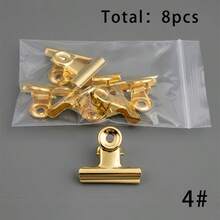 Photo Clips Silver/Gold Suitable For Photos, Labels, Office And Home Decor - B - View 8