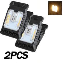 1件/2件/3件 LED 太陽能花園壁燈，附感應器，戶外防水燈，可充電夾燈，適用於景觀牆面裝飾 - 太陽能夾子燈 - 查看 20
