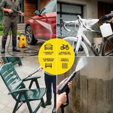 Hidrolavadora Electrica 1200w 1600 Psi Alta Presion Amarillo 60hz Carros - Tipo de Enchufe A USA (110-127V) - Ver 7