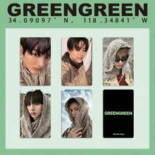 Laser Holographic K-Pop Idol Selfie Photocards Fan Support Collectible LOMO Cards - Multicolor - View 7