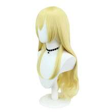 Hoshimiya Ichigo Wig Anime Aikatsu! Cosplay Wig Yellow Blonde Synthetic Long Hair Cosplay Wig - Yellow - View 6