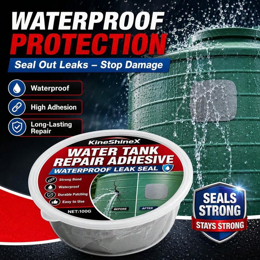 Water Tank Repair Glue, Strong Adhesive, Used For Waterproofing And Leak Sealing, Durable Sealant, Suitable For Repairing Cracks And Leaks In Plastic Water Tanks. - Repair Glue - View 1