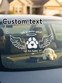 1 buah Stiker Mobil Foto Hewan Peliharaan yang Dapat Disesuaikan, Stiker Mobil Foto Anjing/Kucing yang Dipersonalisasi, Stiker Dekorasi Mobil Pernikahan Eksklusif untuk Pasangan, Stiker Jendela/Bodi Mobil Tahan Air dan Tahan Lama, Stiker Mobil Hewan Peliharaan Kartun Lucu, Dekorasi Pesta Pernikahan, Hadiah Pernikahan, Pasangan, Stiker Kenangan Keluarga Hewan Peliharaan, Stiker Mobil Pernikahan - MultiWarna - View 13