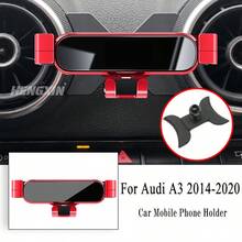 适用于奥迪 A3 S3 8V 2014-2020、A1 Sportback 8XA 8XF 2011-2019、Q2 2019-2022 的重力式车载手机支架、GPS 导航支架、出风口夹式安装配件 - 1個支架+1個底座 - 查看 15