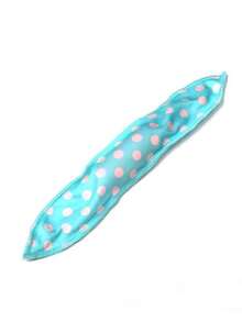 Polka Dot Heatless Curling Rod, Soft Fabric Overnight Hair Curler, DIY Styling Tool For Women With Medium To Long Hair - Multicolor - View 10