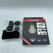 Lensa Eksternal Ponsel 3-in-1 Baru, Menggabungkan Fungsi Fisheye 180°, Sudut Lebar 0,65x, dan Pembesaran 10x dalam Satu Perangkat, Ringkas dan Portabel, Mudah Dipasang, Meningkatkan Kualitas Foto Ponsel, Memenuhi Kebutuhan Fotografi Lanskap, Makro, Kreatif, dan Lainnya - Lensa kamera tambahan ponsel - View 12