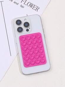 Silicone Suction Cup Phone Holder, Adhesive Phone Stand, Portable Non-Slip Suction Pad, Universal Phone Accessory For Selfie And Bathroom - Multicolor - View 12