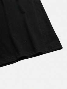 Y2K-[Duplex Printing]Summer Fashion Tops Women's Summer Clothing With Short Sleeves - Fun Lemon Chili Print Short Sleeve Pure Cotton Round-Neck Comfor - Black - View 6